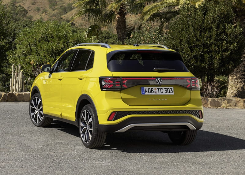 Formatki PPF do karoserii Volkswagen T-Cross (2023) R-Line – zestaw