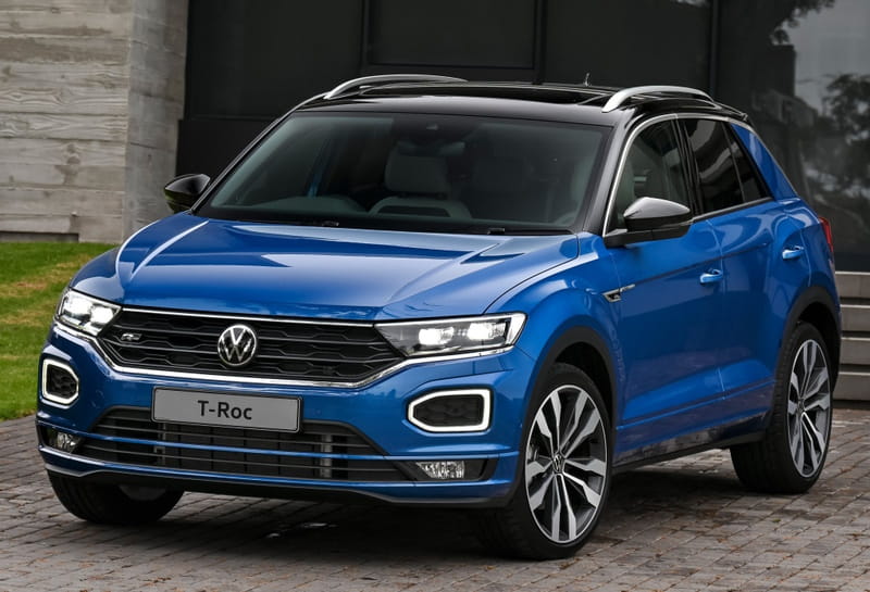 Formatki PPF do karoserii Volkswagen T-Roc (2017) – zestaw