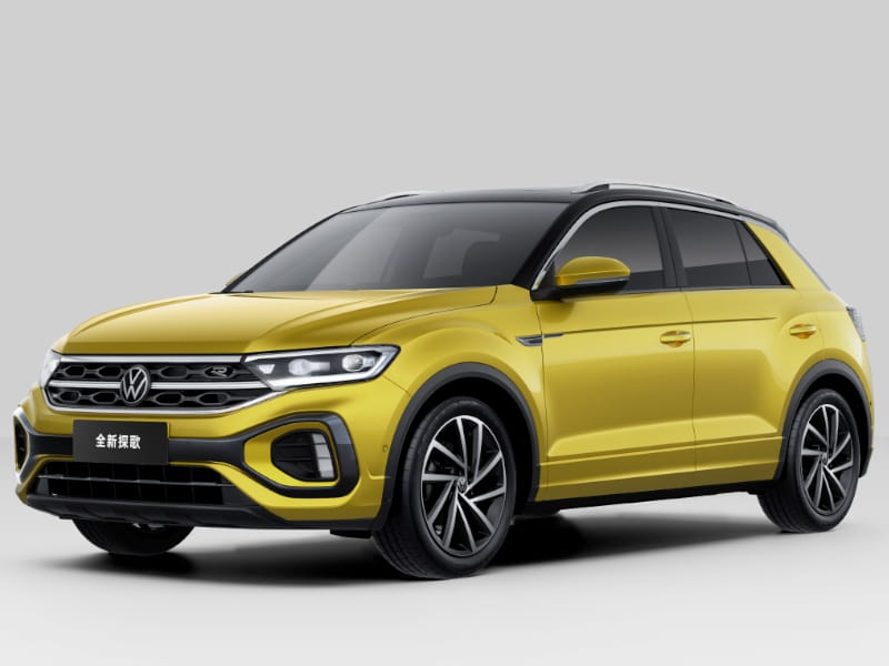 Formatki PPF do karoserii Volkswagen T-Roc (2023) R-Line China Long – zestaw