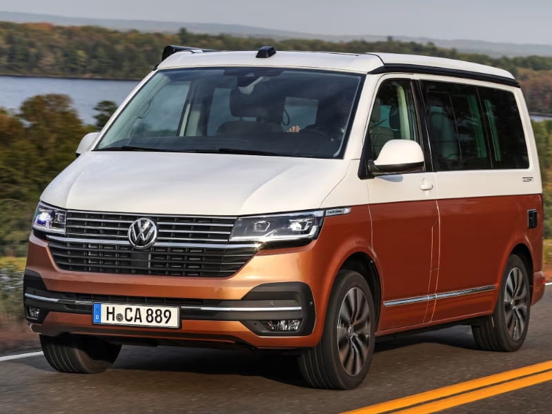Formatki PPF do karoserii Volkswagen T6 (2019) California – zestaw