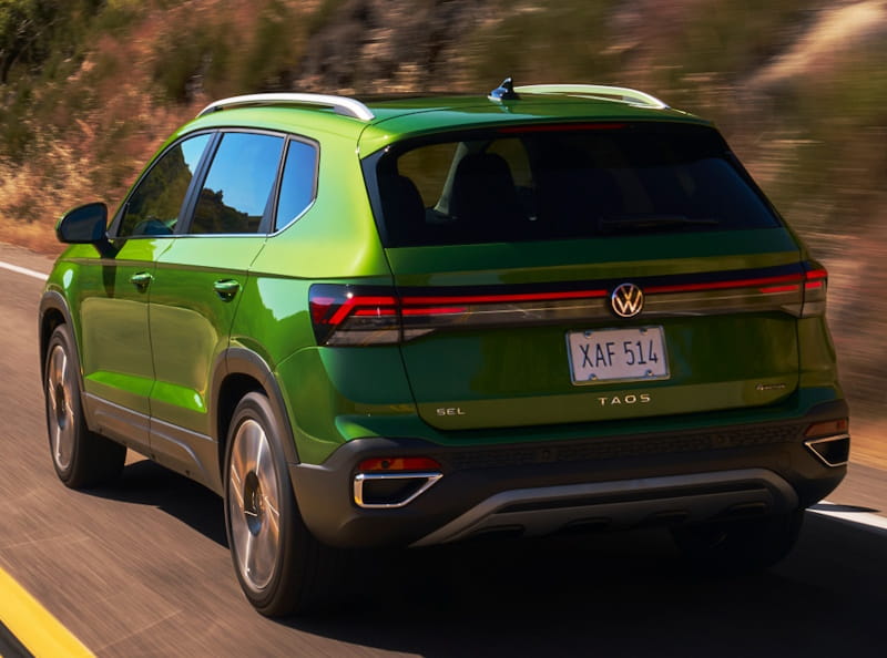Formatki PPF do karoserii Volkswagen Taos (2025) – zestaw