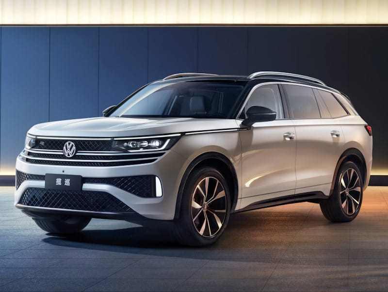 Formatki PPF do karoserii Volkswagen Tavendor (2022) R-Line – zestaw