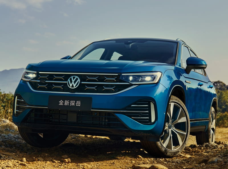 Formatki PPF do karoserii Volkswagen Tayron (2022) R-Line – zestaw