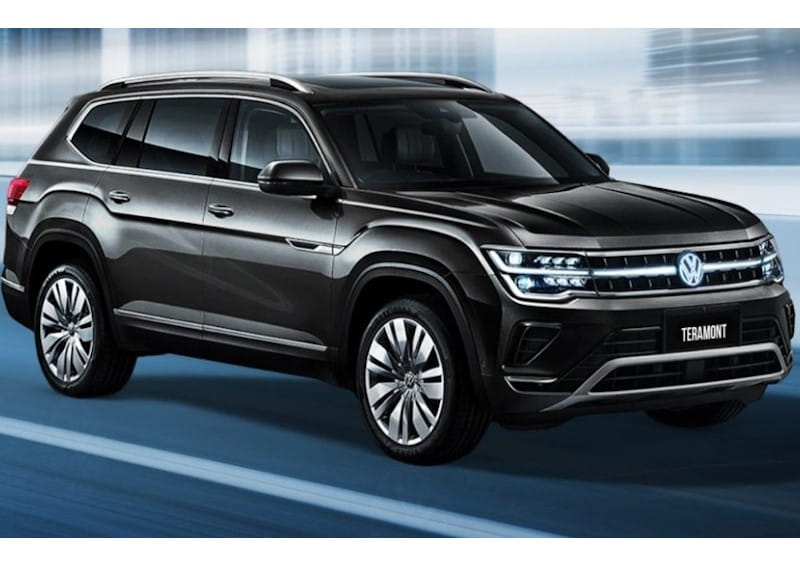 Formatki PPF do karoserii Volkswagen Teramont (2024) china – zestaw