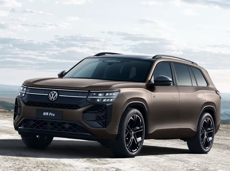 Formatki PPF do karoserii Volkswagen Teramont Pro (2025) R-Line (China) – zestaw