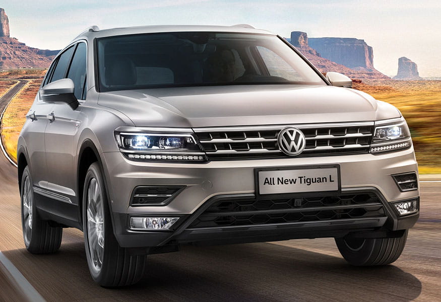 Formatki PPF do karoserii Volkswagen Tiguan (2017) – zestaw