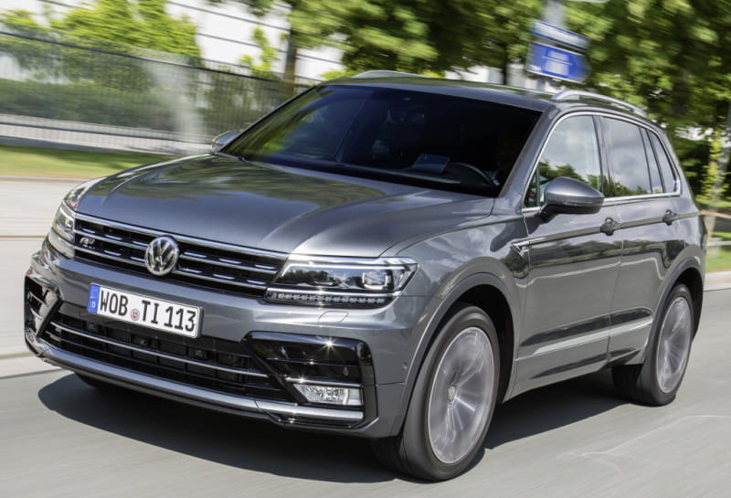 Formatki PPF do karoserii Volkswagen Tiguan (2017) R-Line – zestaw