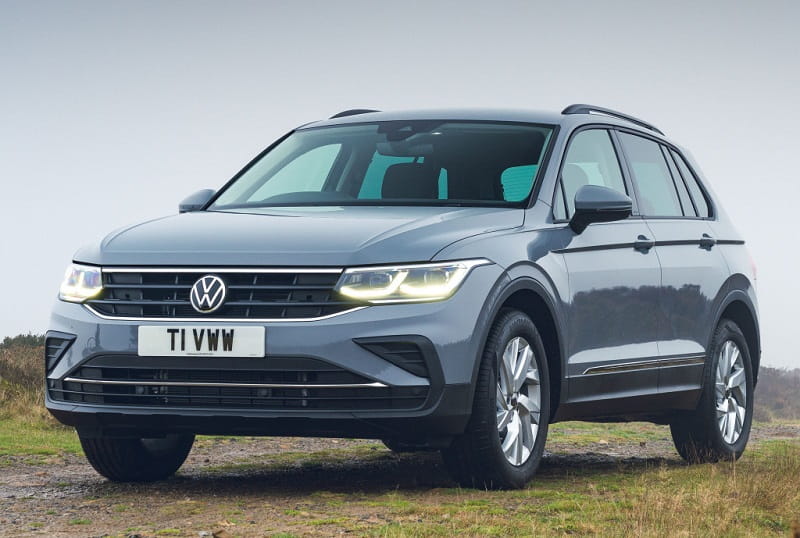 Formatki PPF do karoserii Volkswagen Tiguan (2020) – zestaw