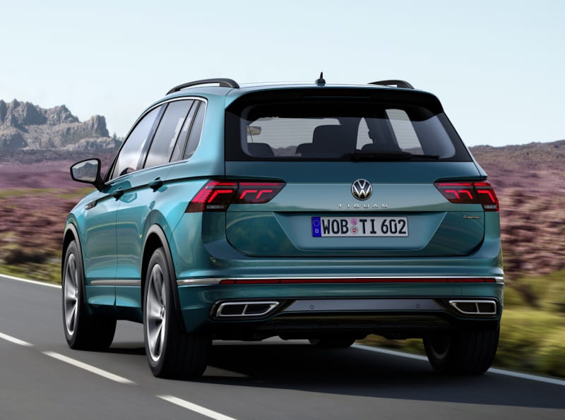 Formatki PPF do karoserii Volkswagen Tiguan (2020) R-Line – zestaw