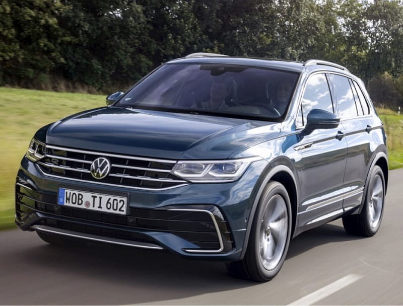 Formatki PPF do karoserii Volkswagen Tiguan (2020) R-Line Allspace – zestaw