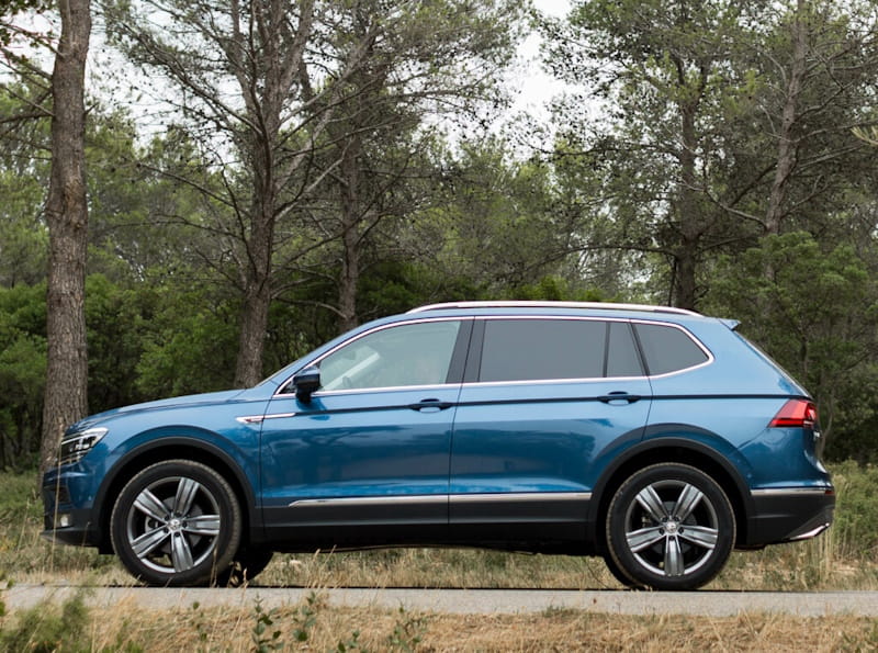 Formatki PPF do karoserii Volkswagen Tiguan (2020) R-Line Allspace – zestaw