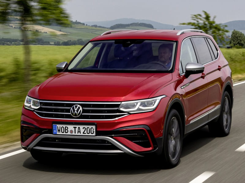 Formatki PPF do karoserii Volkswagen Tiguan (2022) S American version – zestaw