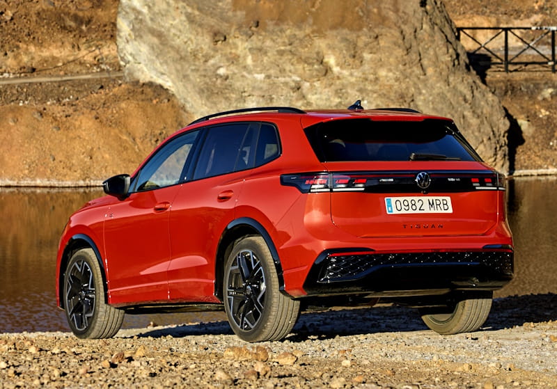 Formatki PPF do karoserii Volkswagen Tiguan (2024) R-Line – zestaw