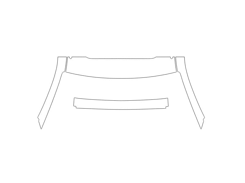 Formatki PPF do karoserii Volkswagen Tiguan (2025) R-Line – zestaw