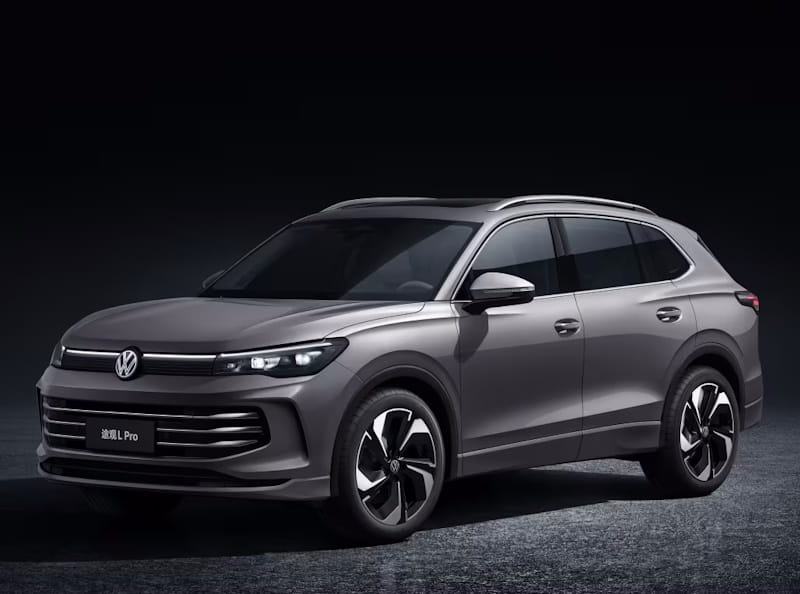 Formatki PPF do karoserii Volkswagen Tiguan L Pro (2024) China – zestaw