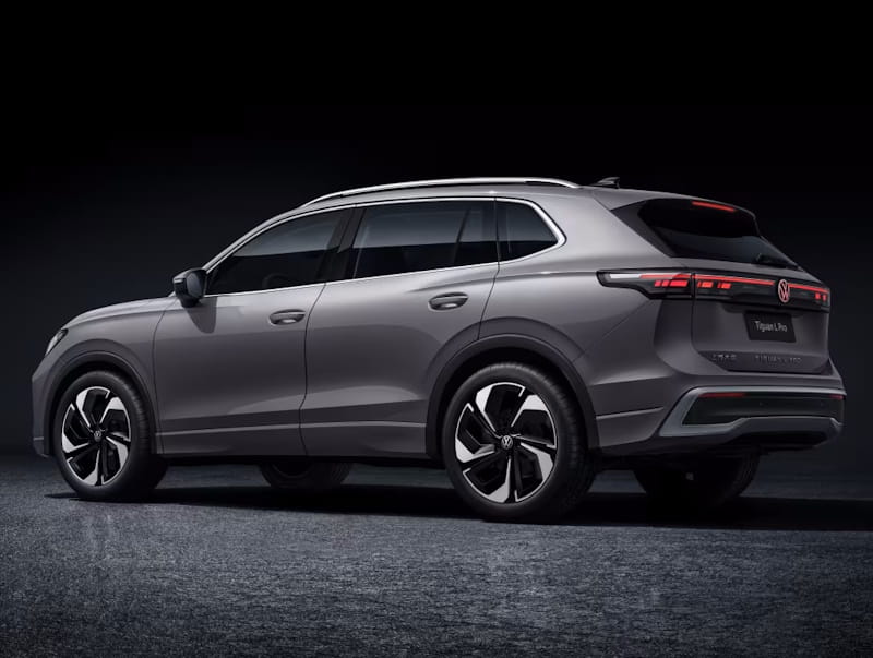 Formatki PPF do karoserii Volkswagen Tiguan L Pro (2024) China – zestaw