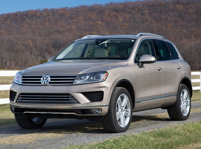 Formatki PPF do karoserii Volkswagen Touareg (2014) – zestaw