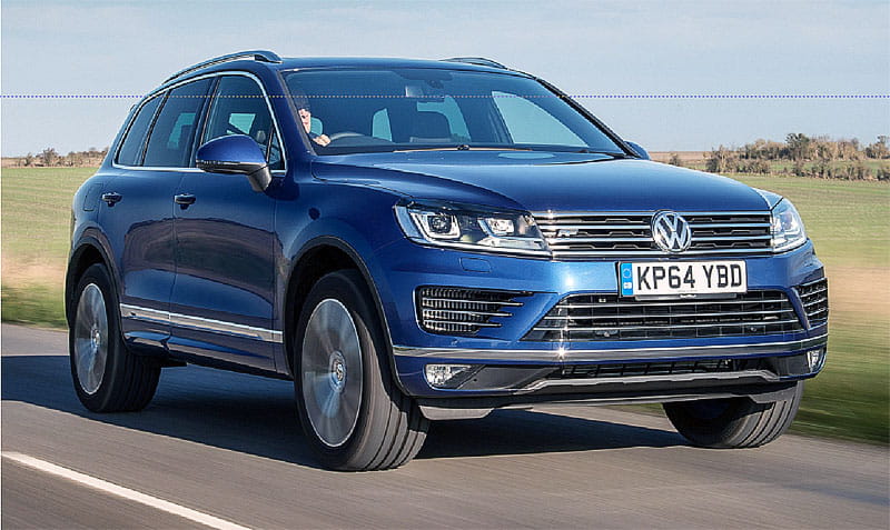 Formatki PPF do karoserii Volkswagen Touareg (2014) R-Line – zestaw