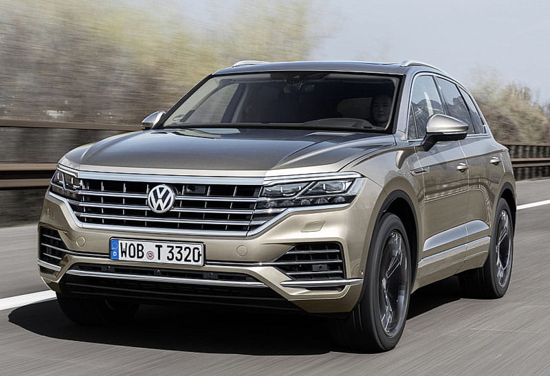 Formatki PPF do karoserii Volkswagen Touareg (2018) – zestaw