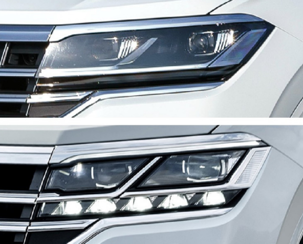 Formatki PPF do karoserii Volkswagen Touareg (2018) R-Line – zestaw