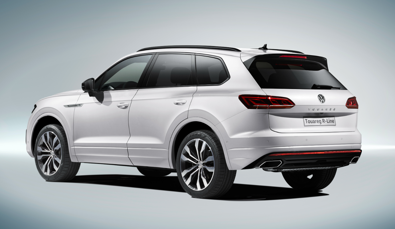 Formatki PPF do karoserii Volkswagen Touareg (2018) R-Line – zestaw