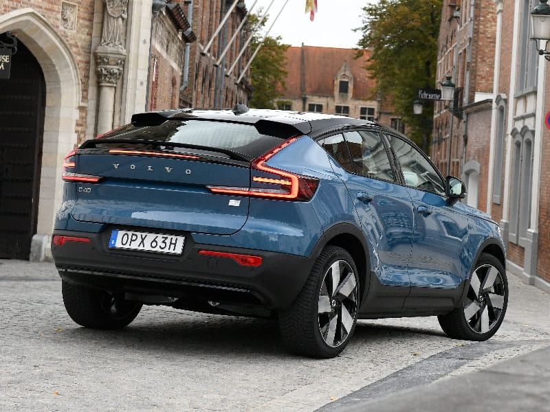 Formatki PPF do karoserii Volvo C40 (2022) Recharge – zestaw
