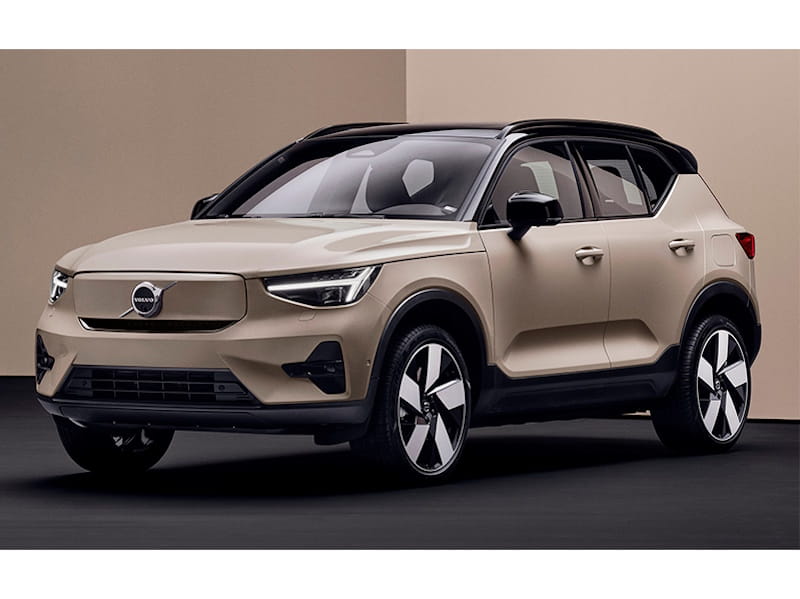 Formatki PPF do karoserii Volvo EX 40 (2024) – zestaw