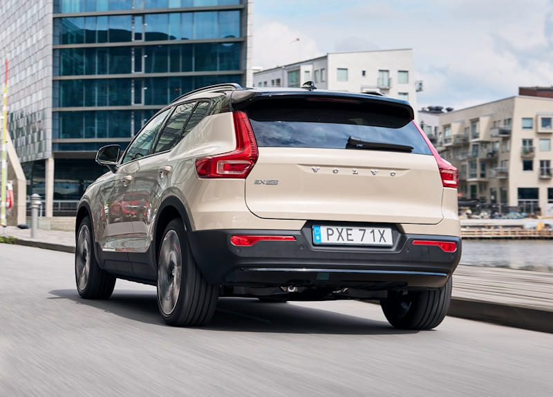 Formatki PPF do karoserii Volvo EX 40 (2024) – zestaw