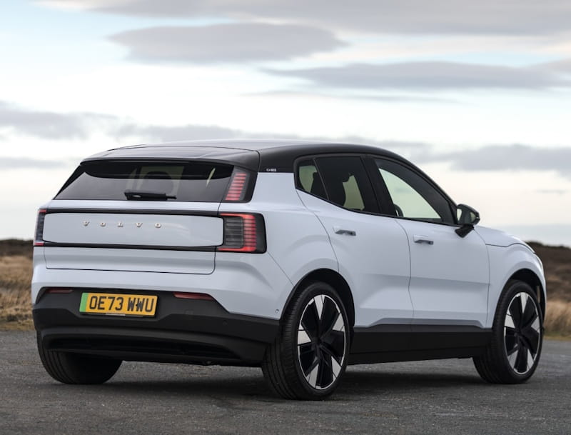 Formatki PPF do karoserii Volvo EX30 (2025) – zestaw