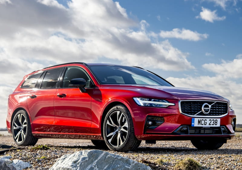 Formatki PPF do karoserii Volvo V60 (2018) R-Design – zestaw