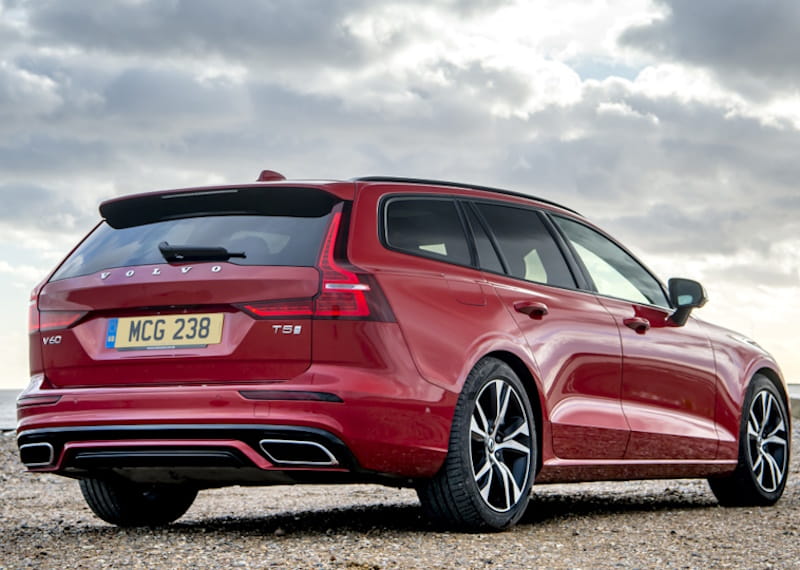 Formatki PPF do karoserii Volvo V60 (2018) R-Design – zestaw