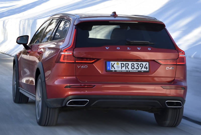 Formatki PPF do karoserii Volvo V60 (2019) Cross Country – zestaw