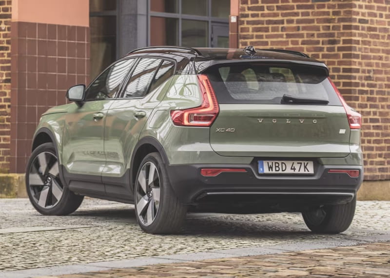Formatki PPF do karoserii Volvo XC40 (2022) Recharge – zestaw