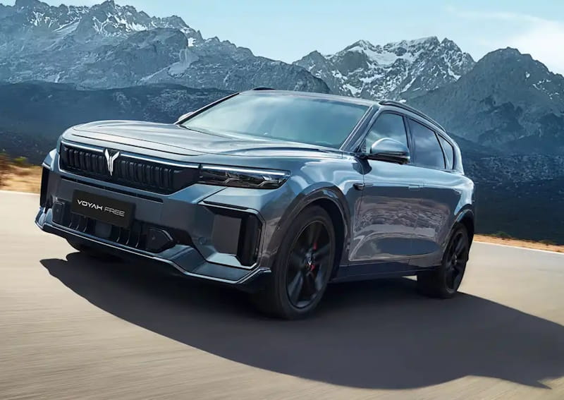 Formatki PPF do karoserii Voyah Free (2026) Sport+ – zestaw