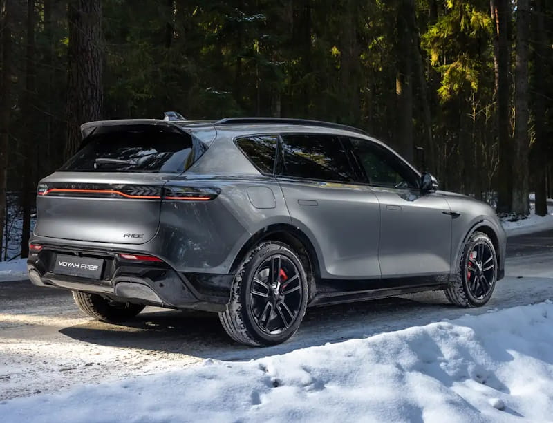 Formatki PPF do karoserii Voyah Free (2026) Sport+ – zestaw
