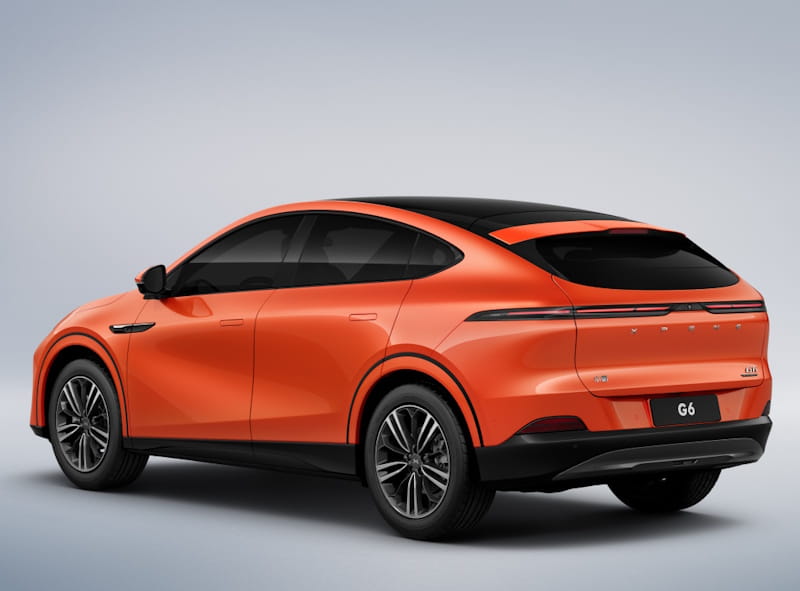 Formatki PPF do karoserii Xpeng G6 (2023) – zestaw