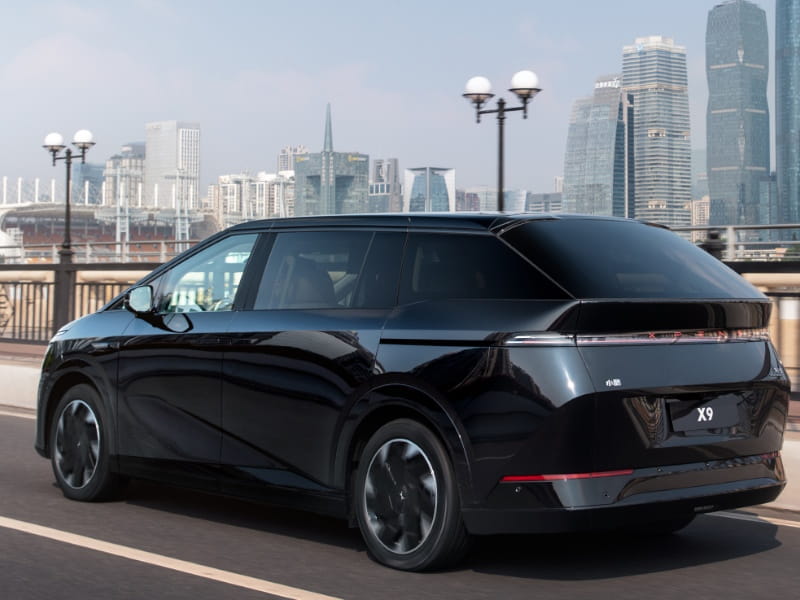 Formatki PPF do karoserii Xpeng X9 (2024) – zestaw