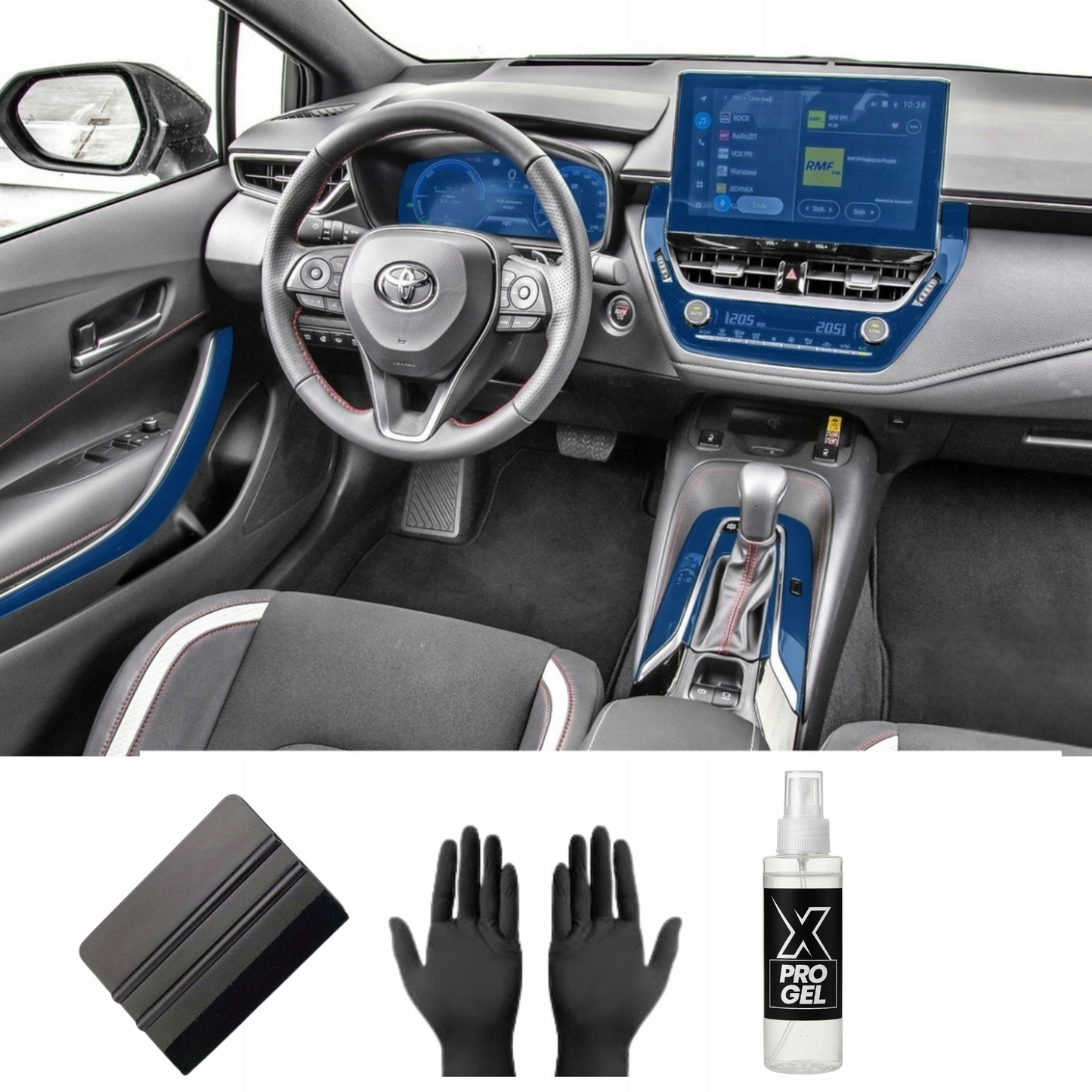 Toyota Corolla Formatki Wnętrze PPF od 2023
