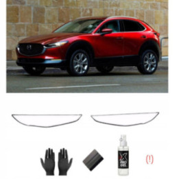 MAZDA CX-30 Folia Ochronna PPF na Lampy Reflektory+żel+rakla XPRO Bezbarwna